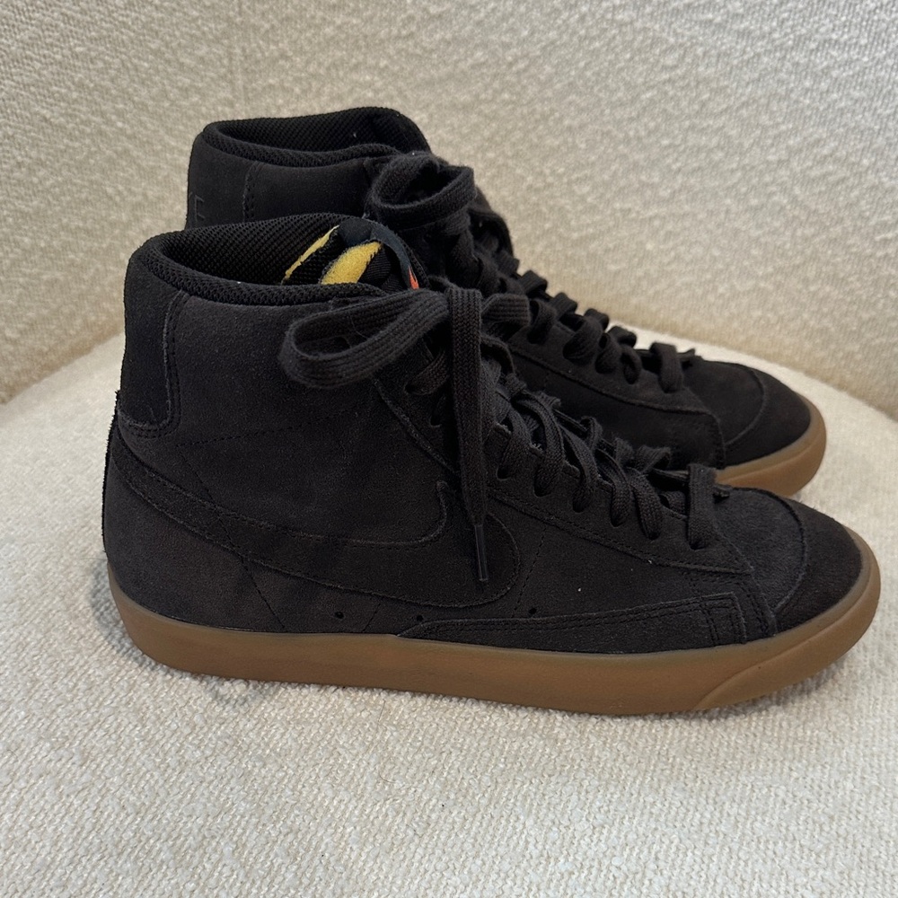 Black High-Top Men's Sneakers